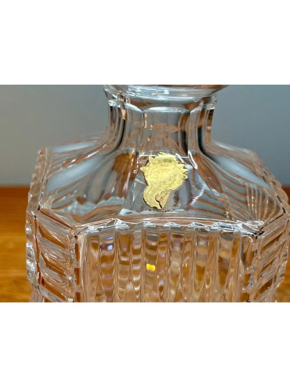 Rare Vintage Waterford Master Cutter Crystal Decanter 